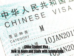 China Student Visa