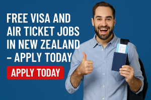 Free Visa and Air Ticket Jobs in New Zealand